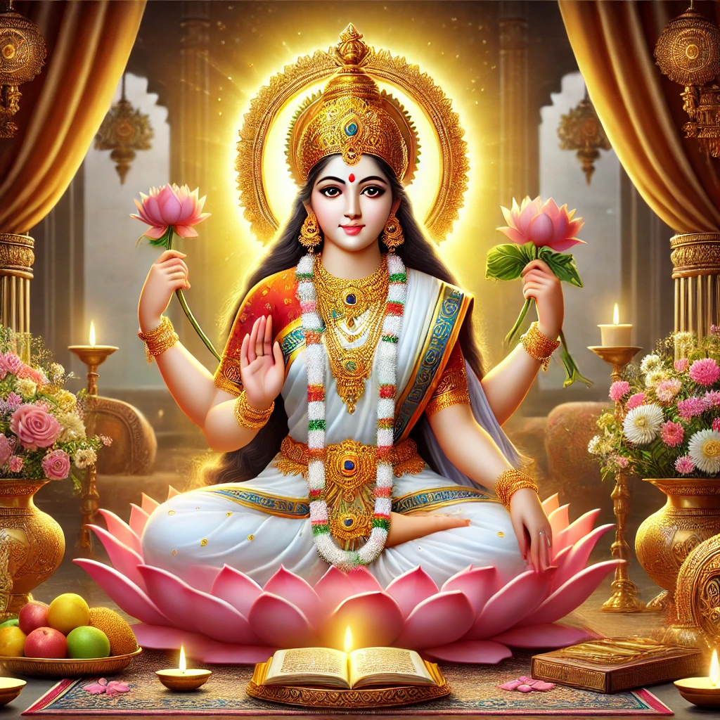 Sarswati Puja - hinduprist