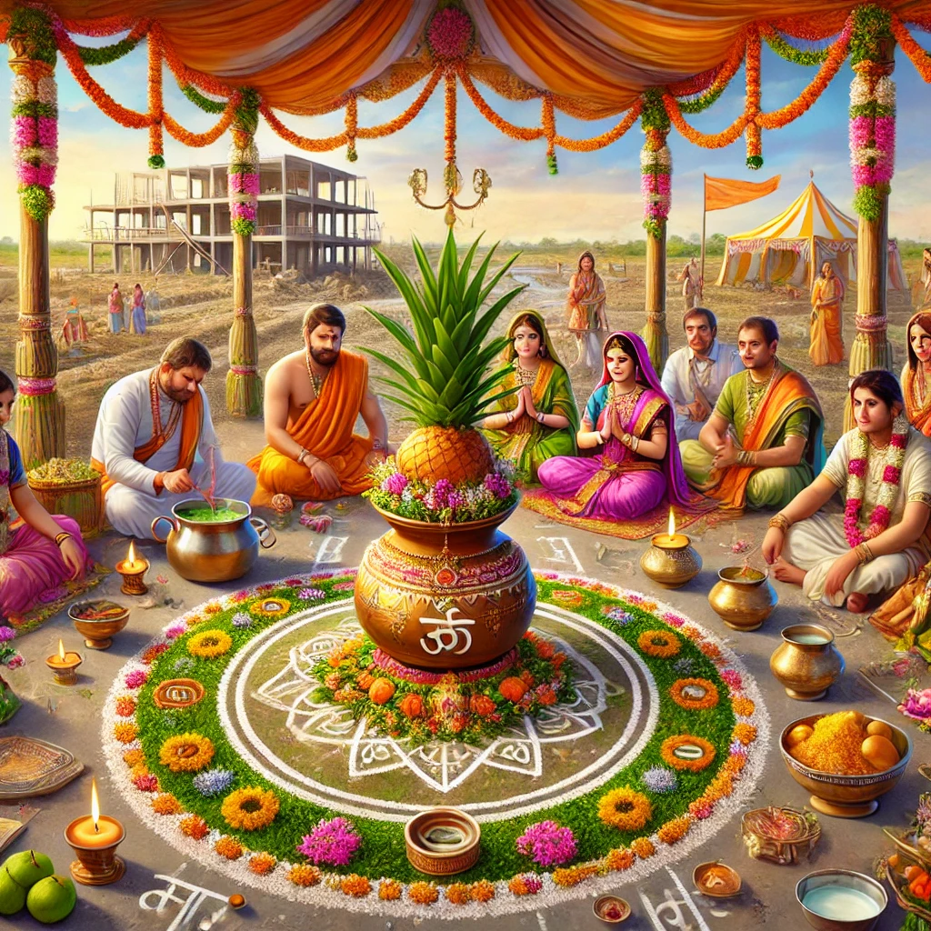 Book Bhoomi Pujan pooja in patna