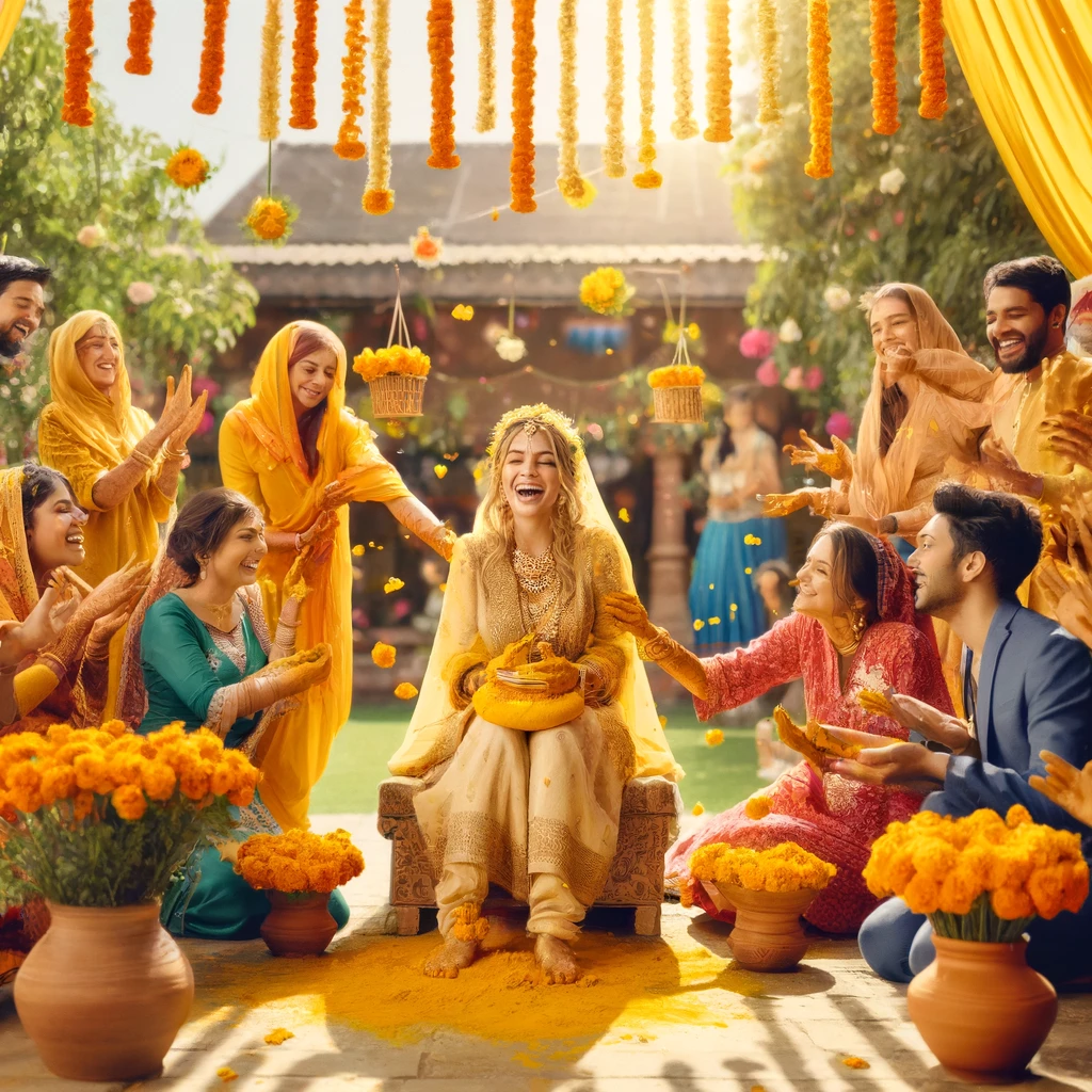 Haldi Ceremony - hinduprist