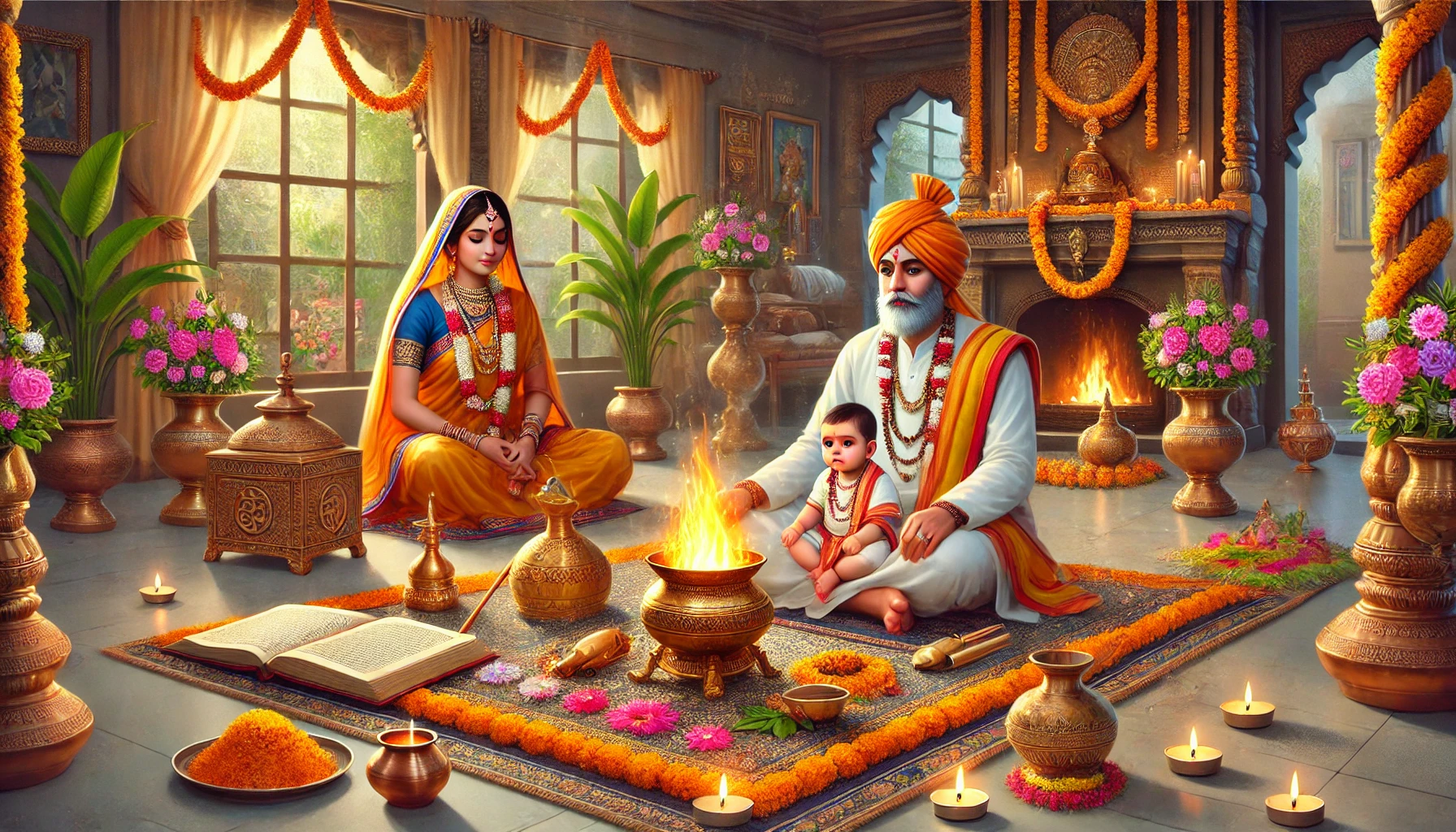 Namkaran Puja - hinduprist